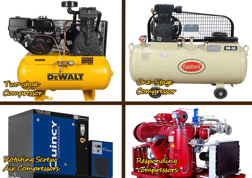 type of air compressor
