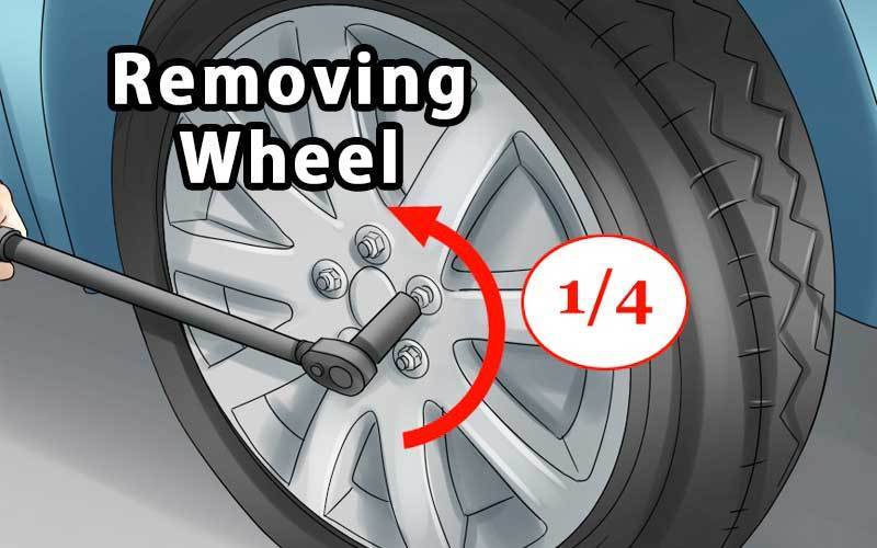 how to remove wheel