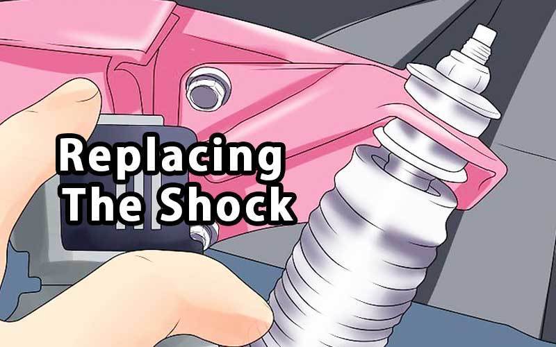 replacing the shock absorber