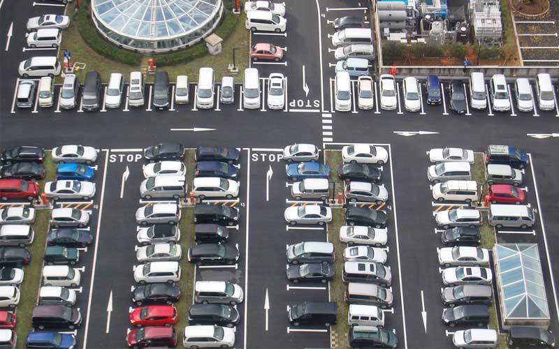 parking car after driving