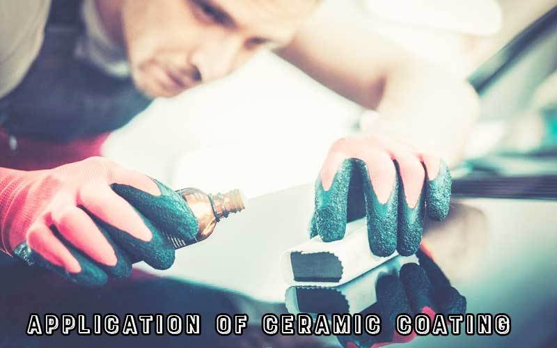 Application of ceramic coating