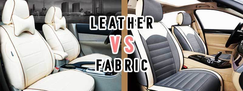 Are leather car seats better than fabric