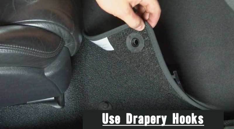 Use Drapery Hooks