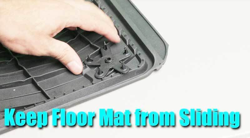 keep floor mats from sliding