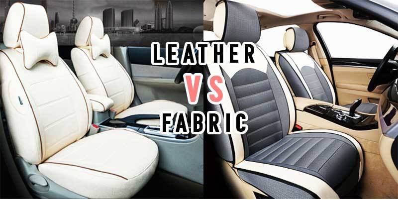 leather vs fabric car seat