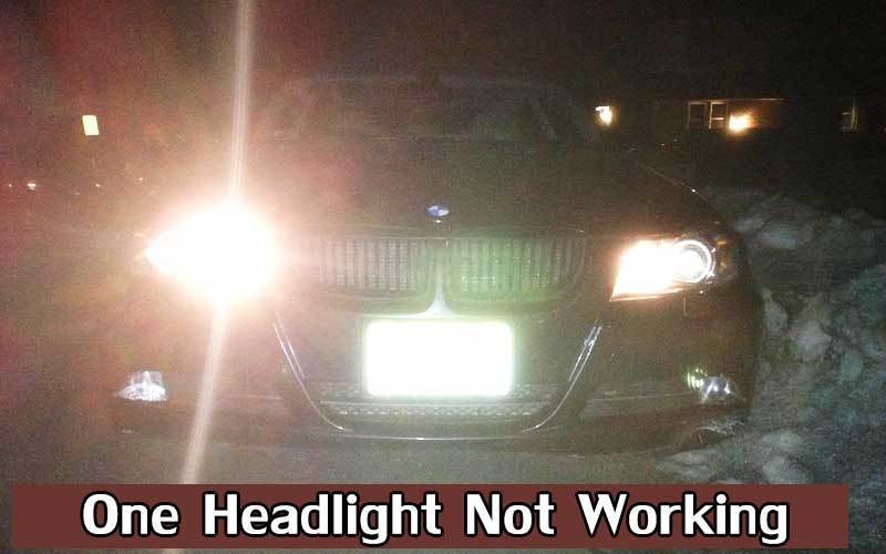 One Headlight Not Working