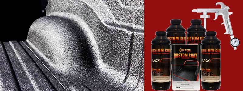 Custom Coat BLACK 4 Liter Urethane Spray review