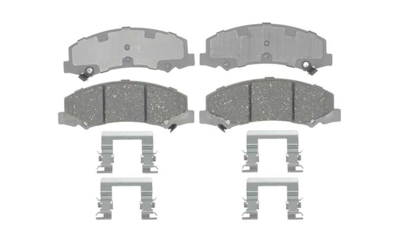 Best Ceramic Front Disc Brake Pad Set with Hardware Review
