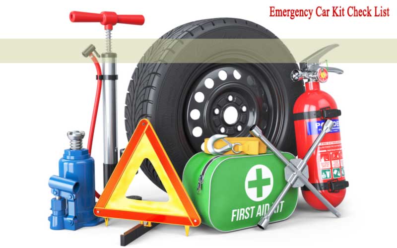 Emergency Car Kit Check List