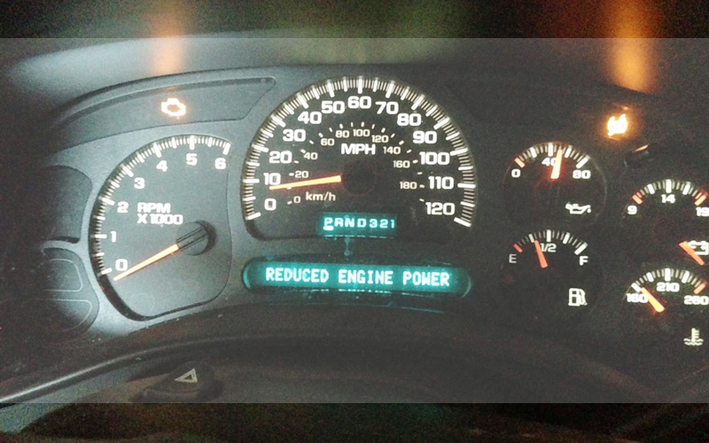 Reduced Engine Power Details