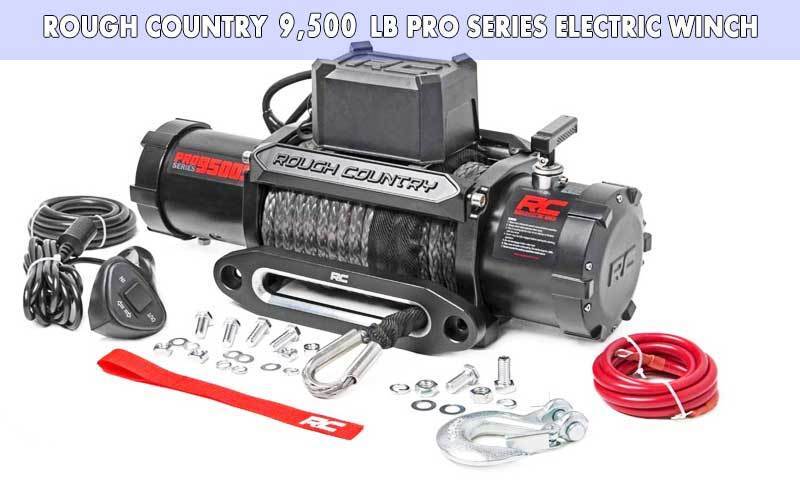 Rough-Country-9,500-LB-PRO-Series-Electric-Winch