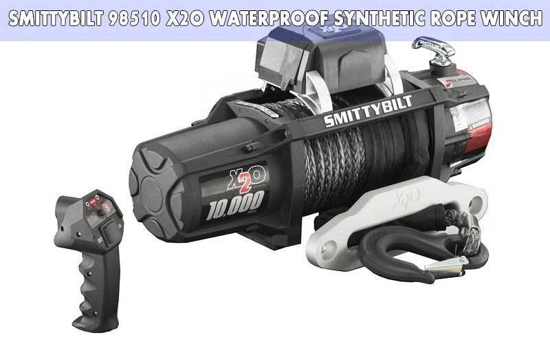 Smittybilt 98510 X 2O Waterproof Synthetic Rope Winch review