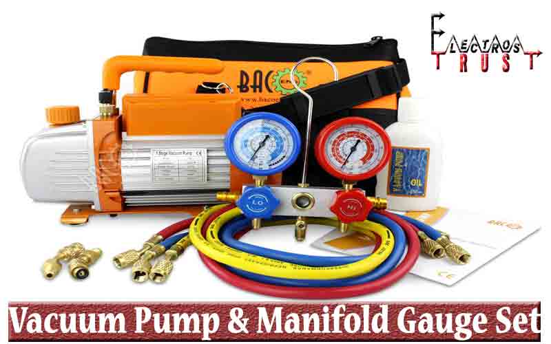 Vacuum Pump and Manifold Gauge Set Review