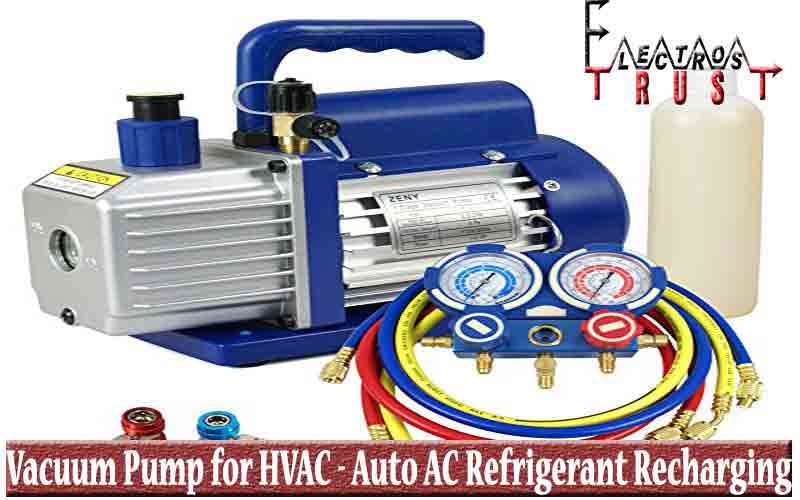 Vacuum Pump for HVAC Auto AC Refrigerant Recharging Review