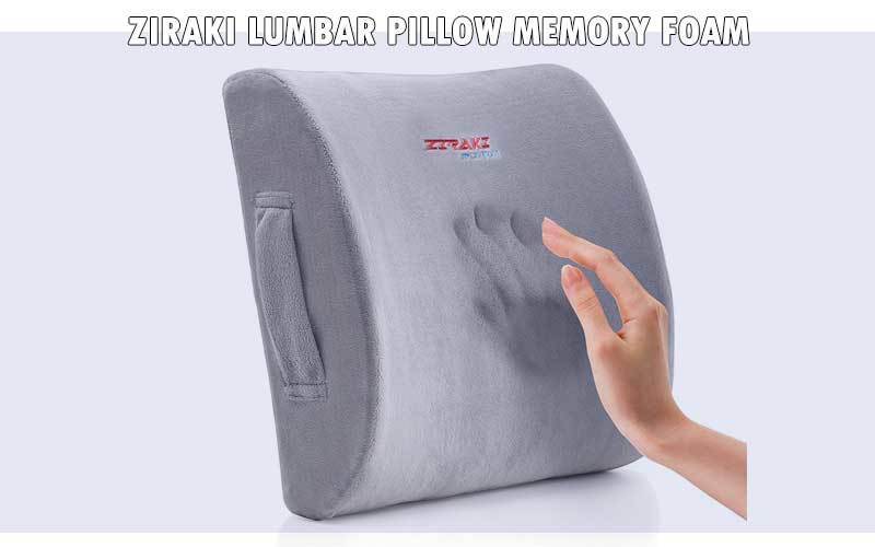 ZIRAKI Lumbar Pillow Memory Foam review