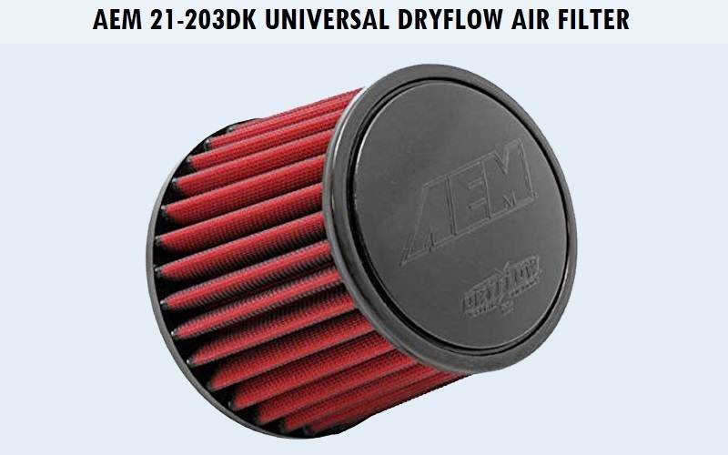 AEM-21-203DK-Universal-DryFlow-Clamp-On-Air-Filter