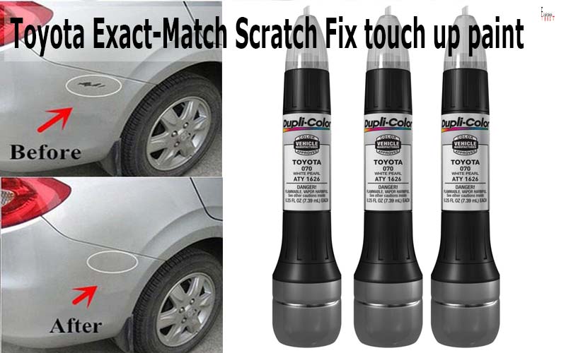 Toyota Exact Match Scratch Fix touch up paint review