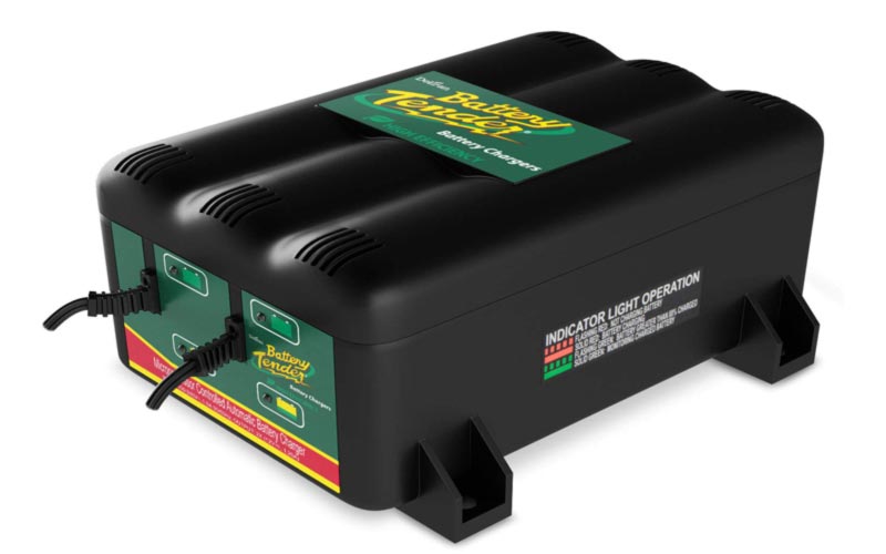 Battery Tender 2-Bank 12V, 1.25A Battery Charger