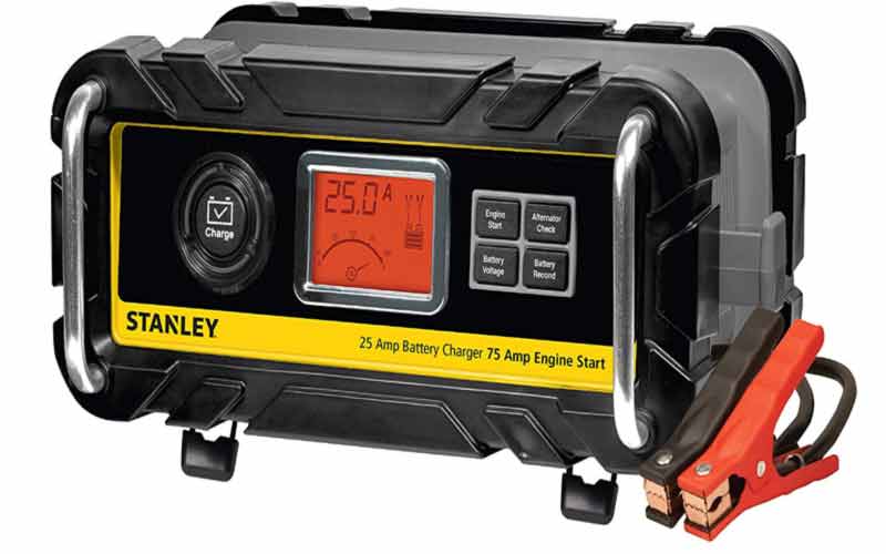 STANLEY BC25BS Fully Automatic 25 Amp 12V Bench Battery Charger