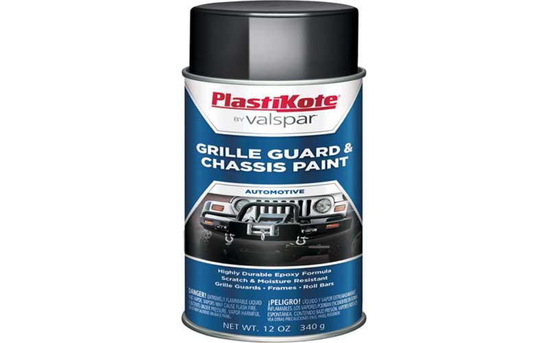 Best Black Chassis and Grille Guard Paint review