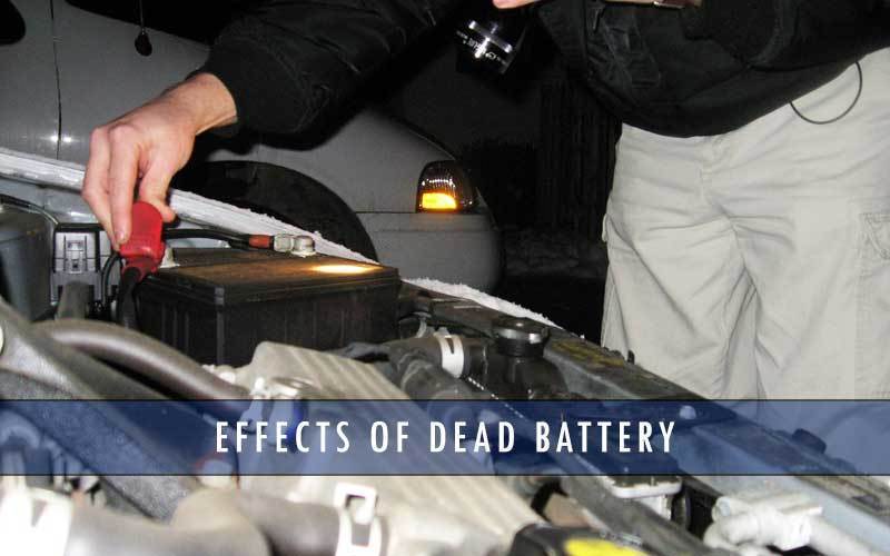 Effects of dead battery