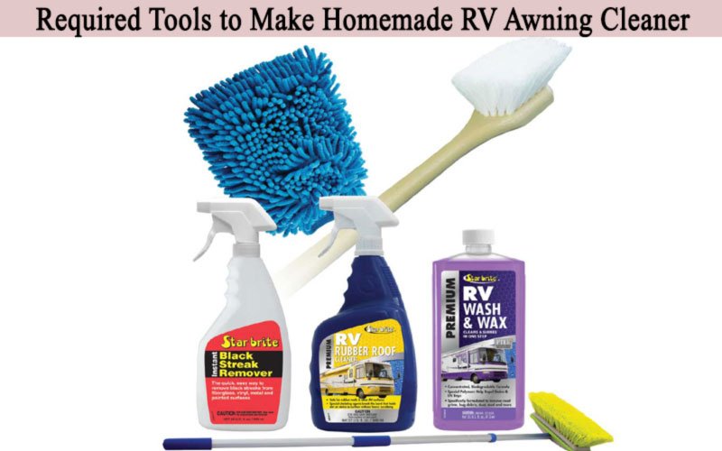 How to Make Homemade RV Awning Cleaner - Step by Step