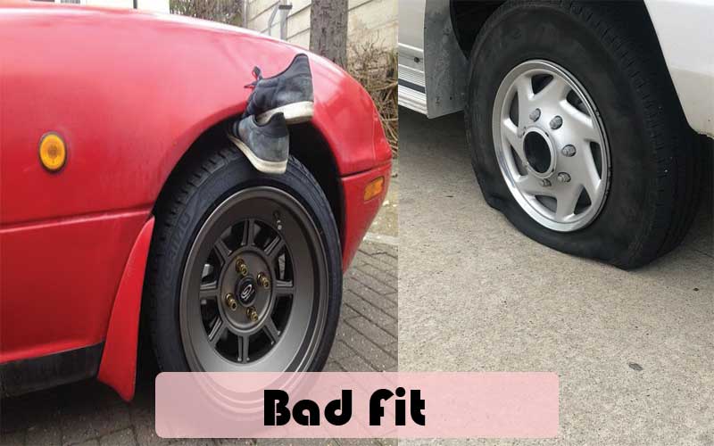 How to avoid having bad wheel fitting in my car