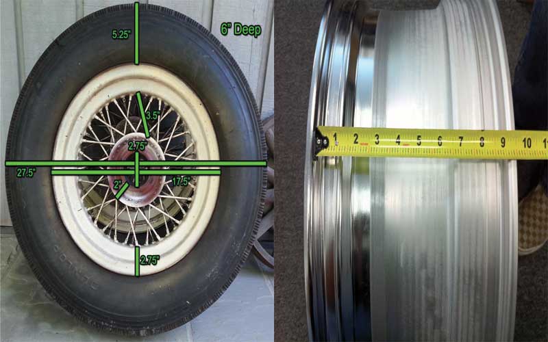 How to measure your vehicle wheel.
