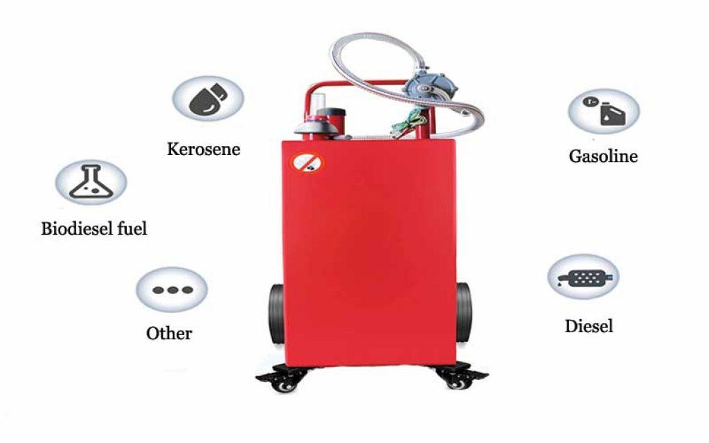 Easily choose a portable fuel caddy for your work