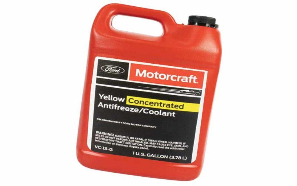 Genuine Ford Fluid Yellow VC-13-G Coolant