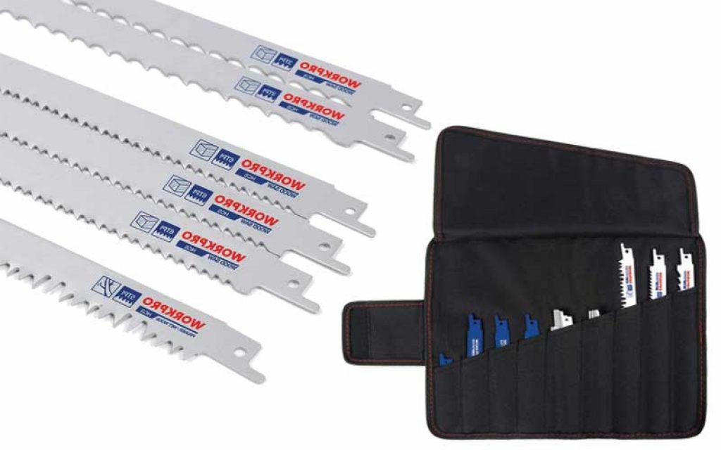 WORKPRO Reciprocating Saw Blade Set for tire cutting