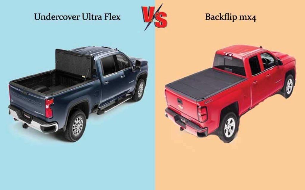 Comparison in the Undercover Ultra Flex and BAKFlip MX4 Tonneau Cover