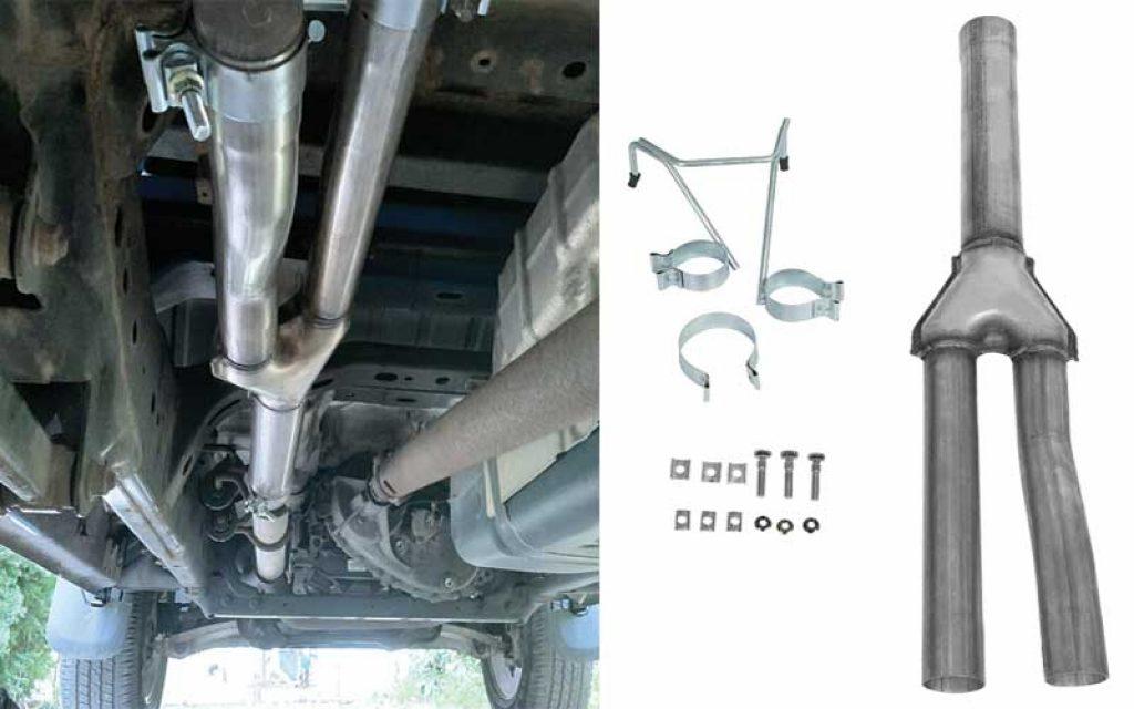 Threemom Dual Muffler for dodge Ram