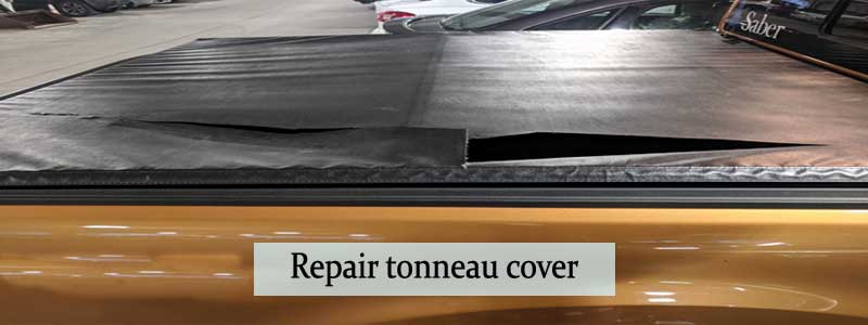 How to repair tonneau cover