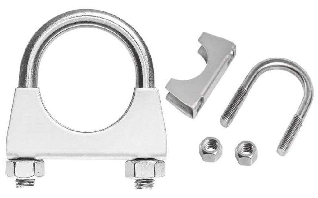 TOTALFLOW Natural Finish Stainless Steel Exhaust Clamp