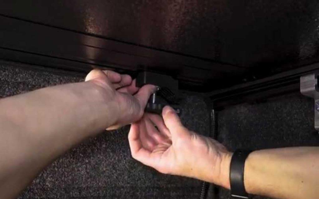 How to Weathertech tonneau cover installation?