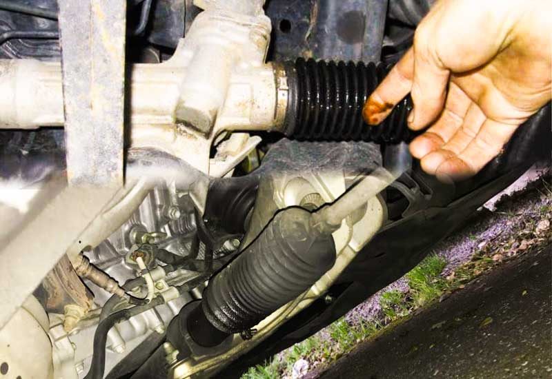 how to know if you have a power steering fluid leak