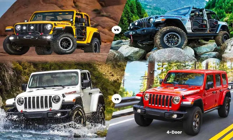 2021 Jeep Wrangler Towing Capacity 2-Door vs 4-Door Models