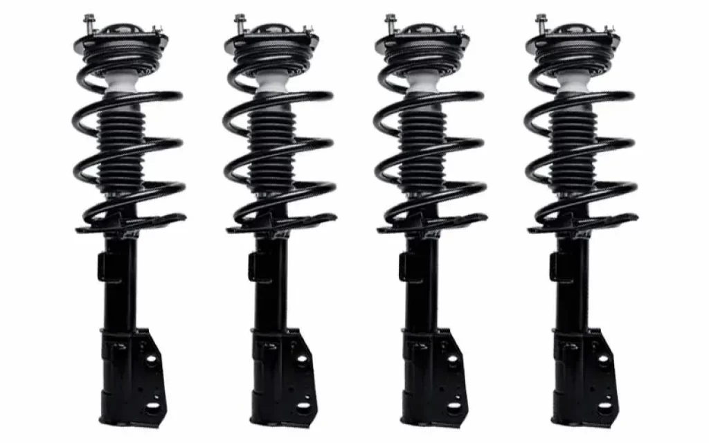 Detroit Axle Front Struts w Coil Spring Sway Bar - Best For Money