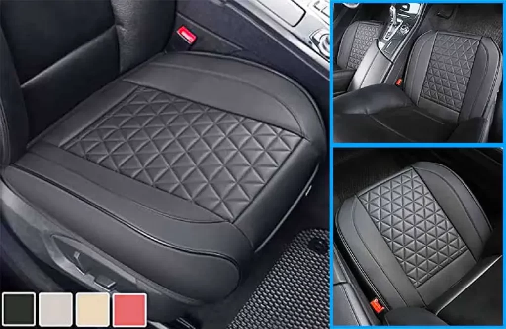 Black Panther Luxury Faux Leather Car Seat Cover