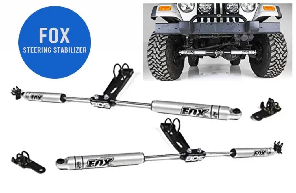 FOX 2.0 Dual Steering Stabilizer