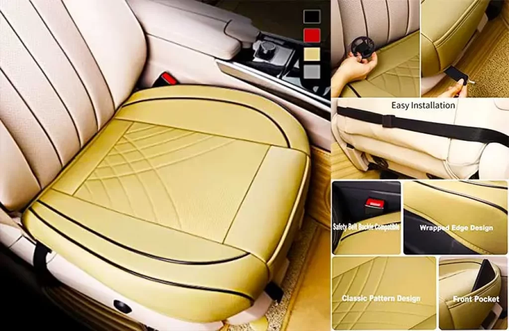 Kingphenix Premium PU Car Seat Cover