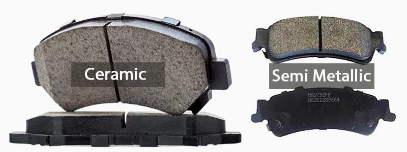 Ceramic Vs Semi Metallic Brake Pads