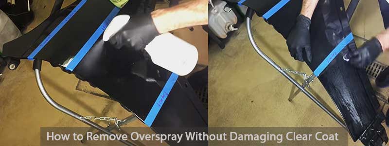 How to Remove Overspray Without Damaging Clear Coat