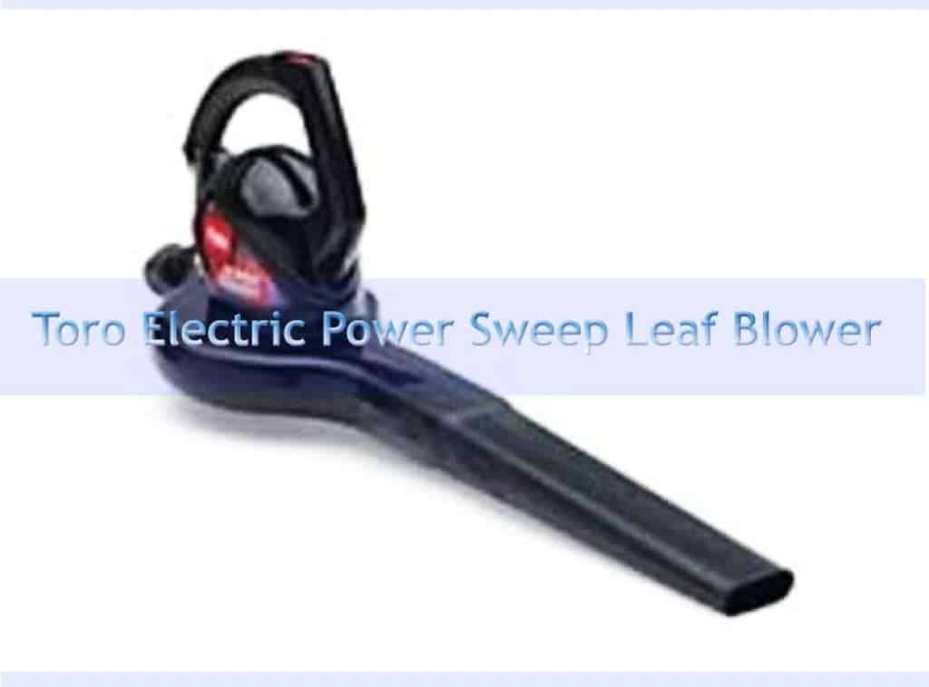 Toro Electric Power Sweep Blower