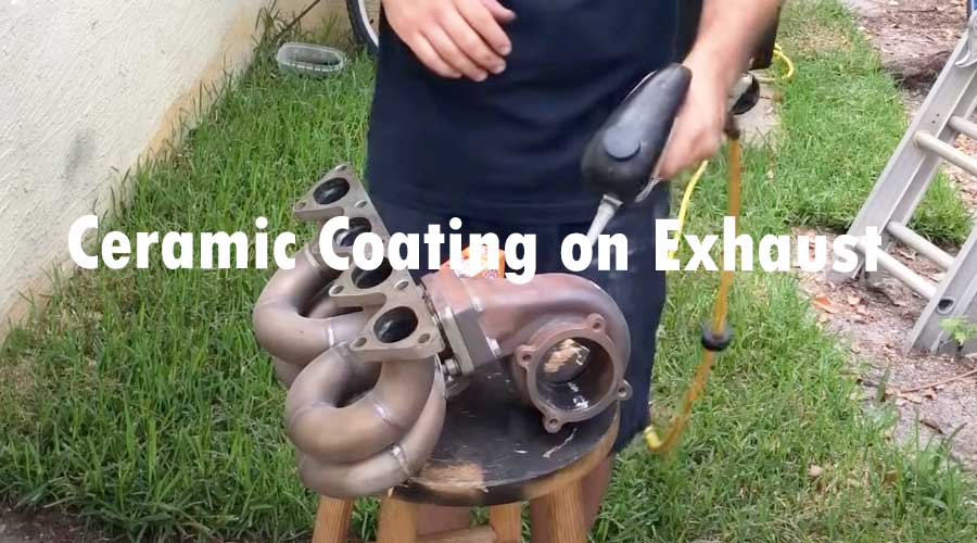 ceramic coating on exhaust