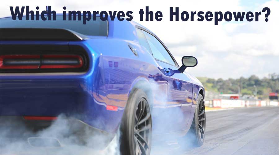 which improves the horsepower