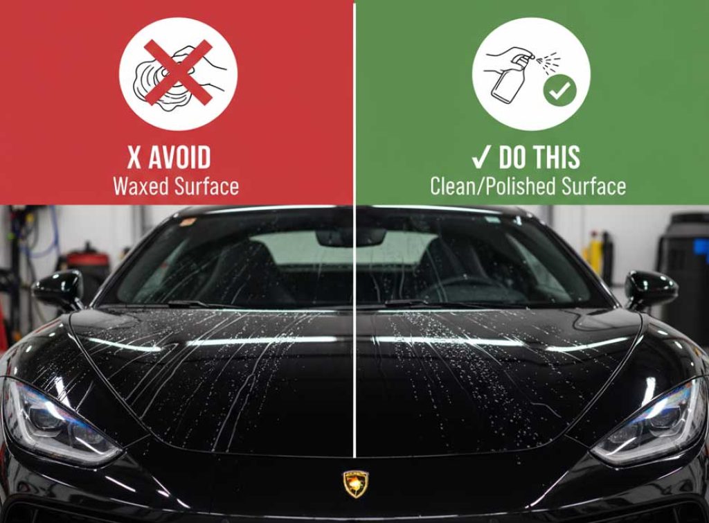 Ceramic Coating Over Wax