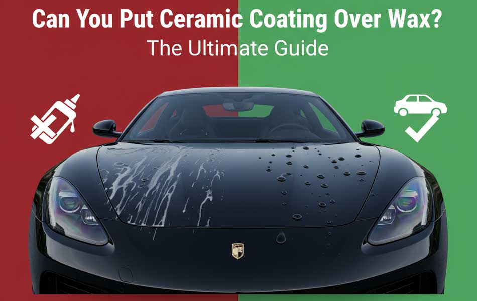 Can You Put Ceramic Coating Over Wax