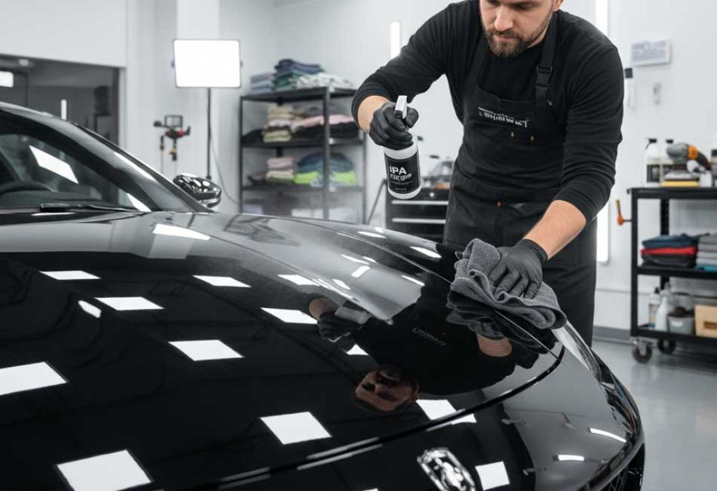 prep properly before ceramic coating